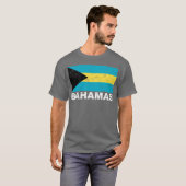  vlag Bahamas T-shirt (Voorkant volledig)