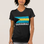 vlag Bahamas T-shirt (Voorkant)