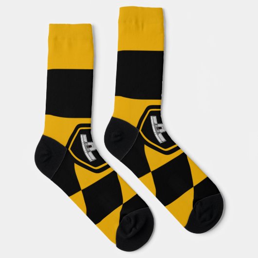 vlag Baltimore (Maryland) Sokken (Rechts)