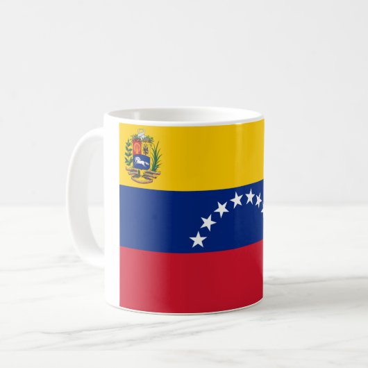 Vlag/Bandera van Venezuela Koffiemok (Voorkant links)