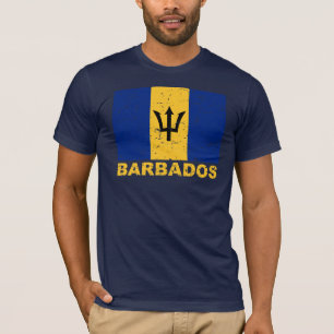 vlag Barbados T-shirt
