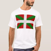 Vlag Baskenland Euskadi T-shirt (Voorkant)