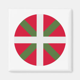 Vlag Baskenland Magneet