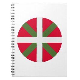 Vlag Baskenland Notitieboek
