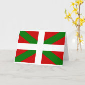 Vlag Baskisch land euskadi Kaart (Gele Bloem)