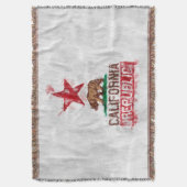 Vlag Beer Californië in Painterly Decor Deken (Voorkant Verticaal)