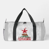 Vlag Beer Californië in Painterly Decor Plunjezak (Achterkant)