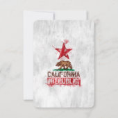 Vlag Beer Californië in Painterly Style (Voorkant)