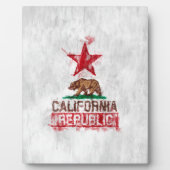 Vlag Beer Californië in Painterly Style Fotoplaat (Voorkant)