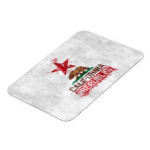 Vlag Beer Californië in Painterly Style Magneet (Linkerzijde)