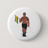 VLAG-BEER-ERS 3 RONDE BUTTON 5,7 CM (Voorkant)