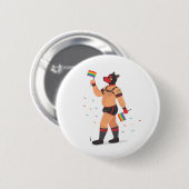 VLAG-BEER-ERS Puppy Ronde Button 5,7 Cm (Voorkant /achterkant)