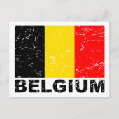 vlag België Briefkaart (Voorkant)