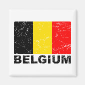  vlag België Magneet (Voorkant)