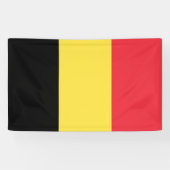 Vlag België Tricolore Spandoek (Horizontaal)