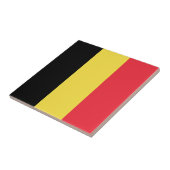 Vlag België Tricolore Tegeltje (Zijkant)