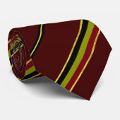 vlag Belgische strepen Stropdas (Opgerold)