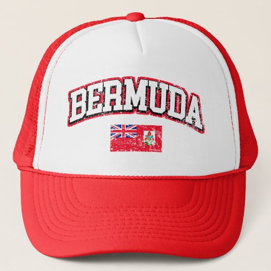 vlag Bermuda Trucker Pet (Voorkant)