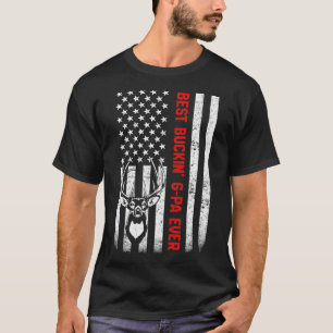 Vlag beste Buckin GPa Ooster-eerwaarde jager T-shirt