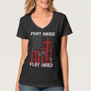 vlag bidden hard gevecht hard vader scuba di t-shirt