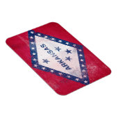 Vlag bij Distress Arkansas Magneet (Rechterzijde)