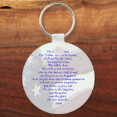 Vlag bij Lord's Prayer Sleutelhanger (Voorkant)