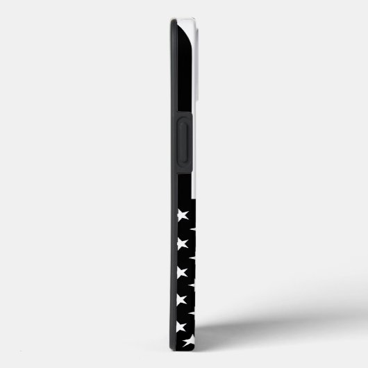 Vlag blauwe LIne-politieagent Case-Mate iPhone Case (Achterkant / Rechts)