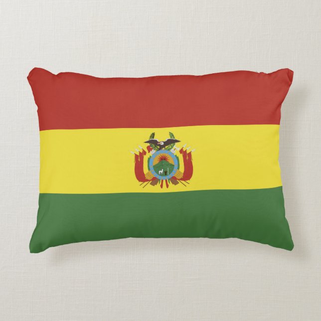 vlag bolivia accent kussen (Voorkant)
