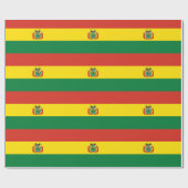 vlag bolivia cadeaupapier (Vlak)