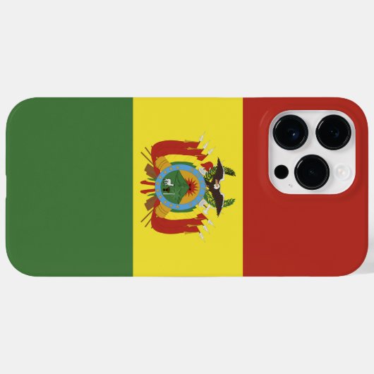 vlag bolivia Case-Mate iPhone case (Achterkant (horizontaal))