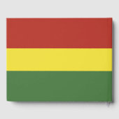 vlag bolivia gastenboek (Achterkant)