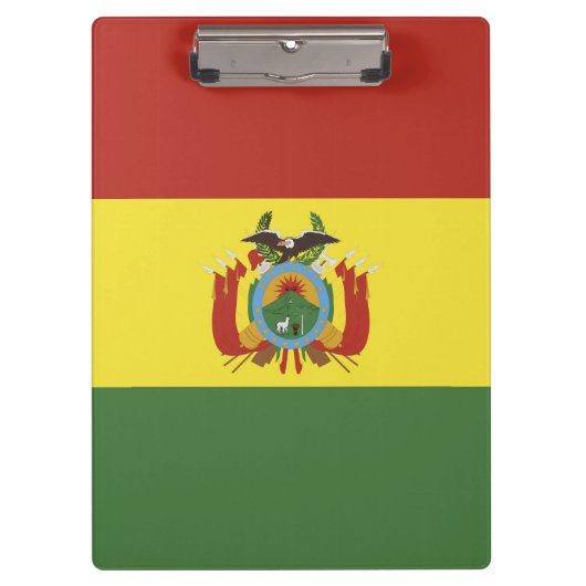 vlag bolivia klembord (Voorkant)