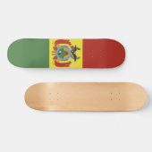 vlag bolivia persoonlijk skateboard (Horizontaal)