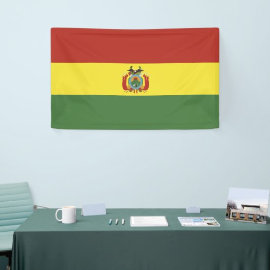 vlag bolivia spandoek (Beurs)