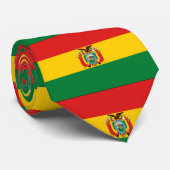 vlag bolivia stropdas (Opgerold)