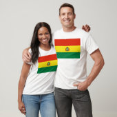 vlag bolivia t-shirt (Unisex)