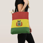 vlag bolivia tote bag (Dichtbij)