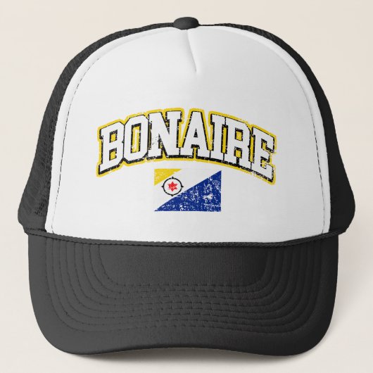  vlag Bonaire Trucker Pet (Voorkant)