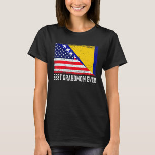 Vlag Bosnië en Herzegovina - Beste grootmoeder T-shirt