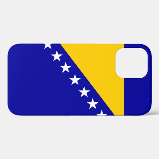 Vlag Bosnië-Herzegovina Case-Mate iPhone Case (Achterkant (horizontaal))