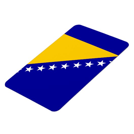 Vlag Bosnië-Herzegovina Magneet (Linkerzijde)