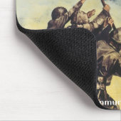 Vlag boven Iwo Jima Muismat (Hoek)