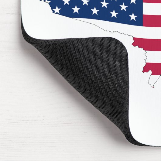 Vlag boven schiereiland muismat (Hoek)