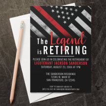 Vlag brandweerman bij rode lijn