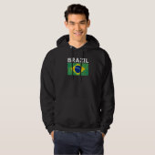  vlag Brazilië Hoodie (Voorkant volledig)