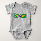 vlag brazilië romper (Voorkant)