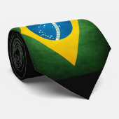  vlag Brazilië Stropdas (Opgerold)