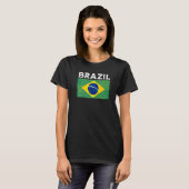  vlag Brazilië T-shirt (Voorkant volledig)