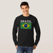  vlag Brazilië T-shirt (Voorkant volledig)