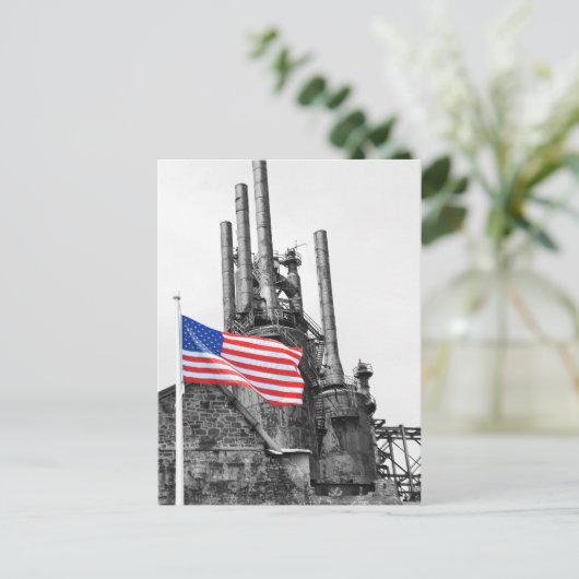 Vlag Briefkaart (Staand voorkant)